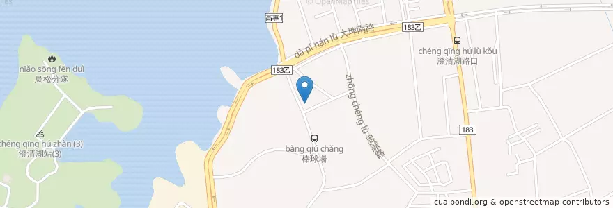 Mapa de ubicacion de 東大門（韓式烤肉） en Taïwan, Kaohsiung, 鳥松區.