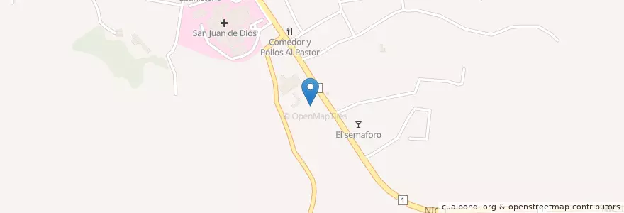 Mapa de ubicacion de A.Mairena (el pelon) en 니카라과, Estelí, Estelí (Municipio).