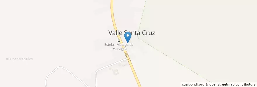 Mapa de ubicacion de Escuela Primaria Santa Cruz en Nicarágua, Estelí, Estelí (Municipio).
