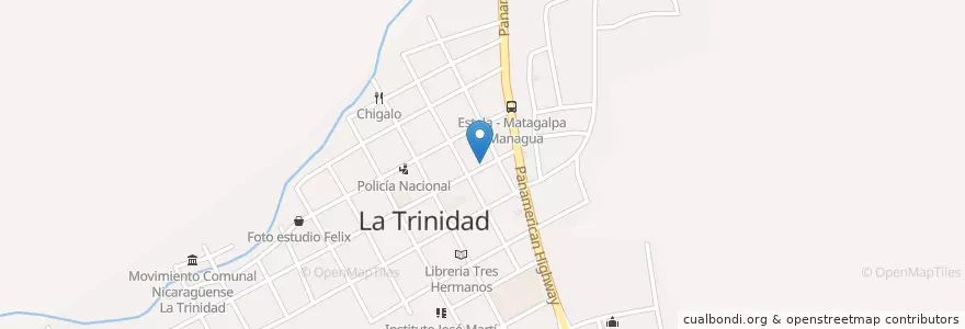 Mapa de ubicacion de Farmacia Divino Niño en Nikaragua, Estelí, La Trinidad (Municipio).