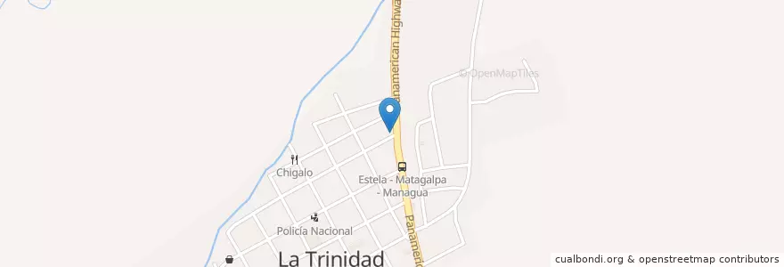 Mapa de ubicacion de Farmacia Alburquerque en Nicarágua, Estelí, La Trinidad (Municipio).