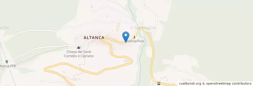 Mapa de ubicacion de Osteria Altanca en Schweiz/Suisse/Svizzera/Svizra, Ticino, Distretto Di Leventina, Circolo Di Quinto, Quinto.