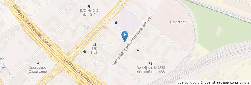 Mapa de ubicacion de Библиотека №267 en Rusland, Centraal Federaal District, Moskou, Центральный Административный Округ, Красносельский Район.