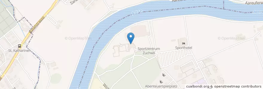 Mapa de ubicacion de Restaurant Time Out en スイス, Solothurn, Amtei Solothurn-Lebern, Bezirk Lebern, Feldbrunnen-St. Niklaus.
