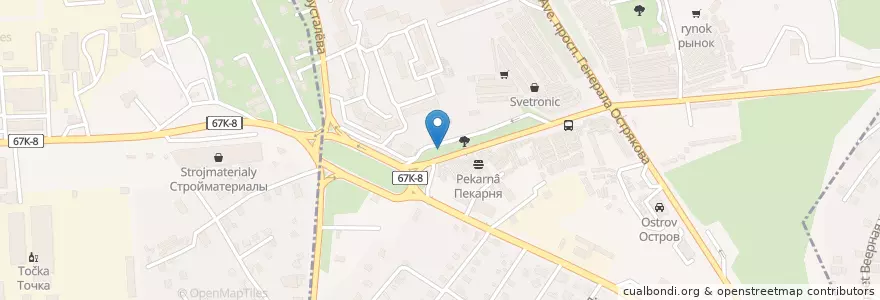 Mapa de ubicacion de Шустрый Кок en ロシア, 南部連邦管区, Севастополь, Севастополь, Ленинский Район, Ленинский Округ.