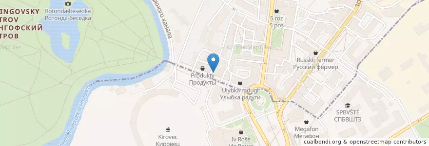 Mapa de ubicacion de Zhao Wang en Russia, Northwestern Federal District, Leningrad Oblast, Saint Petersburg, Адмиралтейский Район, Екатерингофский Округ.