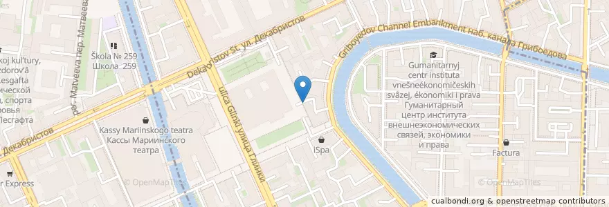 Mapa de ubicacion de Стома en Russland, Föderationskreis Nordwest, Oblast Leningrad, Sankt Petersburg, Адмиралтейский Район, Адмиралтейский Округ.