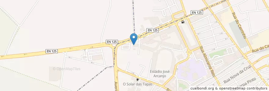 Mapa de ubicacion de Repsol en Portugal, Algarve, Algarve, Faro, Olhão.