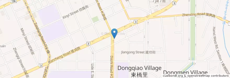 Mapa de ubicacion de Dr. Wells en Taiwán, Taichung, 東區.