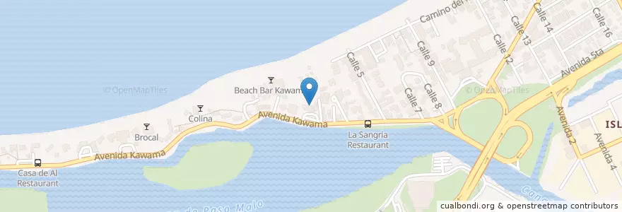 Mapa de ubicacion de Lobby Bar "Fortuna" en Cuba, Matanzas, Cárdenas, Varadero.