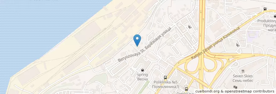 Mapa de ubicacion de Limoclub en 러시아, Дальневосточный Федеральный Округ, 프리모르스키 지방, Владивостокский Городской Округ.
