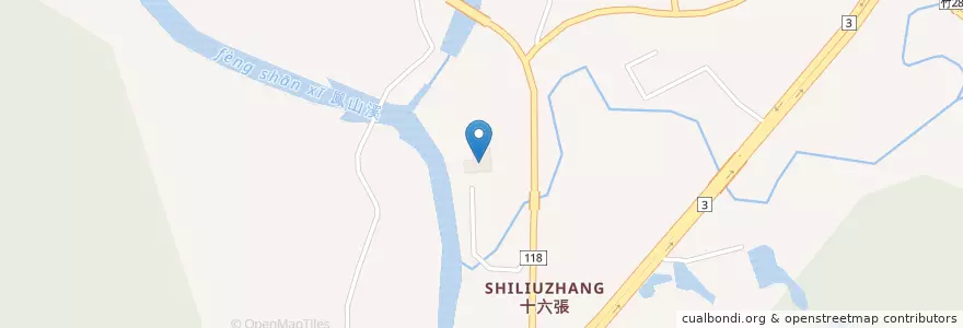 Mapa de ubicacion de 潮音禪室 en تايوان, مقاطعة تايوان, أقليم سين شو, 關西鎮.