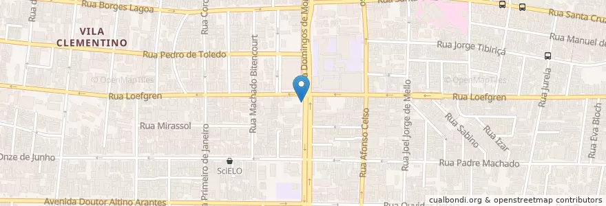 Mapa de ubicacion de Ponto de Táxi Sagres en البَرَازِيل, المنطقة الجنوبية الشرقية, ساو باولو, Região Geográfica Intermediária De São Paulo, Região Metropolitana De São Paulo, Região Imediata De São Paulo, ساو باولو.
