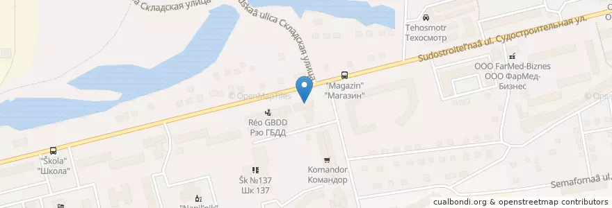 Mapa de ubicacion de Поликлиника 3 en Rusia, Сибирский Федеральный Округ, Красноярский Край, Городской Округ Красноярск.