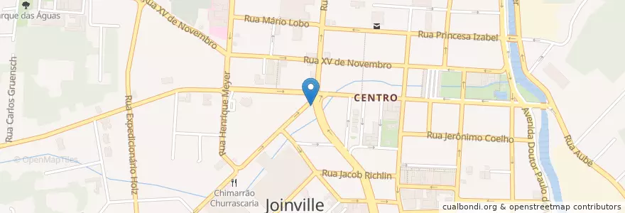 Mapa de ubicacion de Via Farma en Brasilien, Süden, Santa Catarina, Região Geográfica Intermediária De Joinville, Microrregião De Joinville, Joinville.