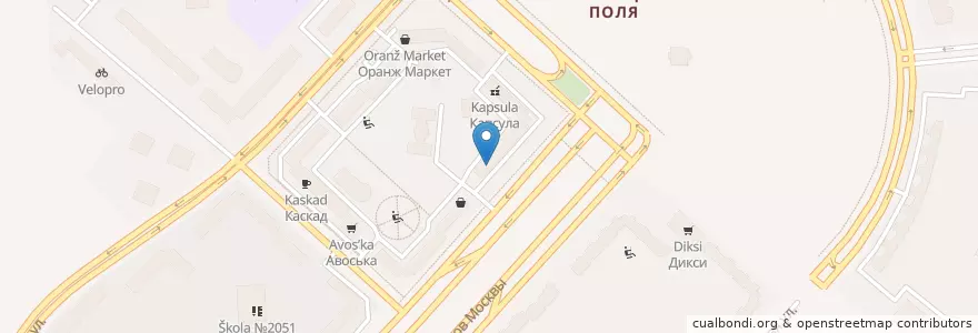 Mapa de ubicacion de Доктор рядом en Russia, Distretto Federale Centrale, Москва, Юго-Восточный Административный Округ, Район Некрасовка.