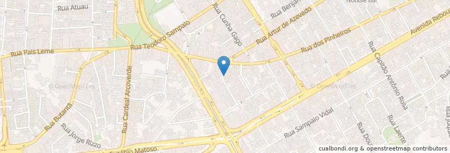 Mapa de ubicacion de Sofá Café en 巴西, 东南部, 圣保罗, Região Geográfica Intermediária De São Paulo, Região Metropolitana De São Paulo, Região Imediata De São Paulo, 聖保羅.