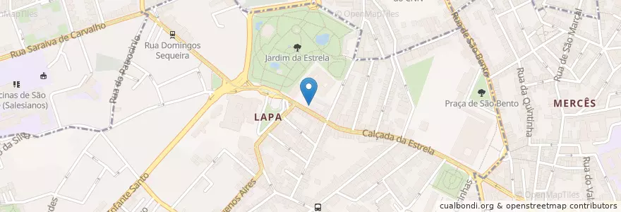 Mapa de ubicacion de Casa dos Ovos Moles en Portogallo, Área Metropolitana De Lisboa, Lisbona, Grande Lisboa, Lisbona, Estrela.
