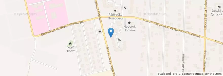 Mapa de ubicacion de Акрополис en 俄罗斯/俄羅斯, Центральный Федеральный Округ, 莫斯科州, Городской Округ Домодедово.