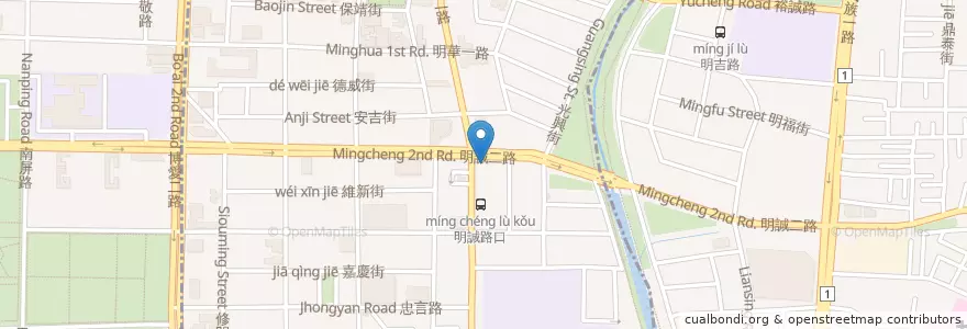 Mapa de ubicacion de R&L手作法式千層 en Taiwán, Kaohsiung, 三民區, 左營區.