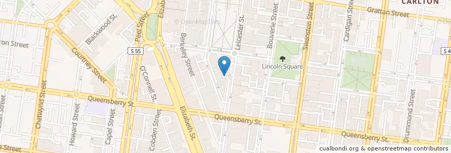 Mapa de ubicacion de Bar Scopa en Австралия, Виктория, City Of Melbourne.