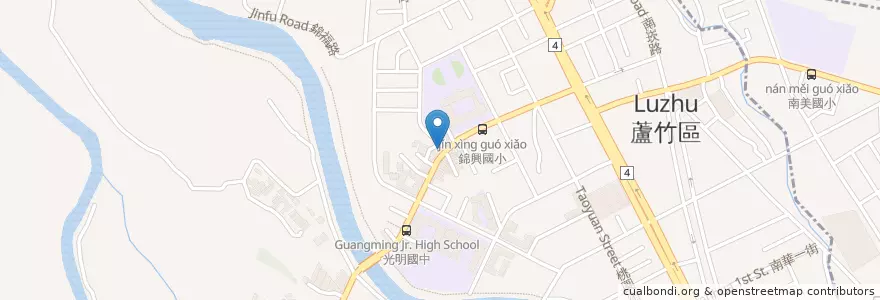 Mapa de ubicacion de 八方雲集 en 台湾, 桃園市, 蘆竹区.