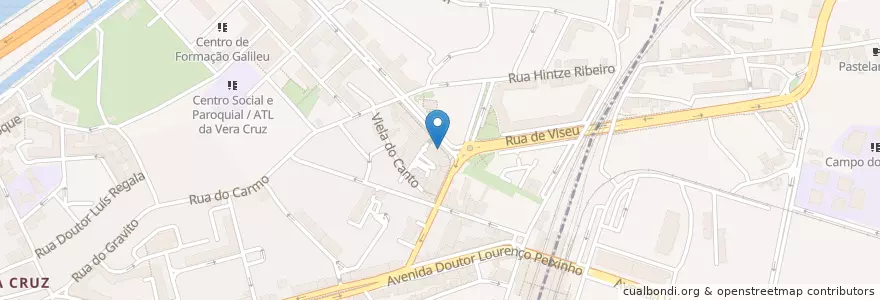 Mapa de ubicacion de BPI en پرتغال, Aveiro, Centro, Baixo Vouga, Aveiro, Glória E Vera Cruz.