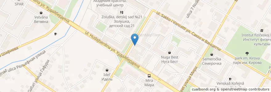 Mapa de ubicacion de Полиция en Rusland, Приволжский Федеральный Округ, Basjkirostan, Городской Округ Стерлитамак.