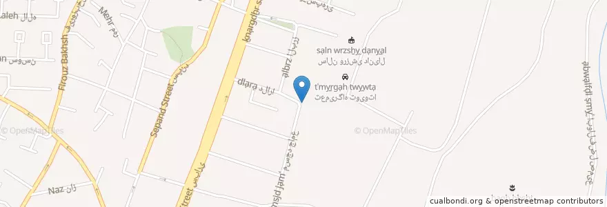 Mapa de ubicacion de رستوران طوبی en Irão, Teerã, شهرستان شمیرانات, Teerã, بخش رودبار قصران.