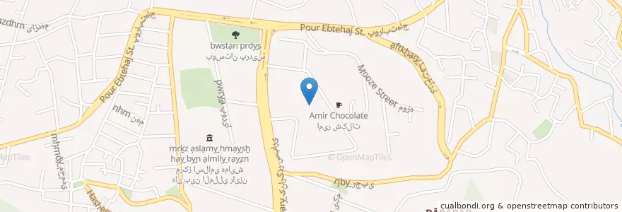 Mapa de ubicacion de باشگاه بانک صنعت و معدن en İran, Tahran Eyaleti, شهرستان شمیرانات, Tahran, بخش رودبار قصران.
