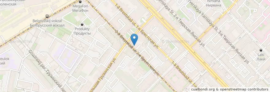 Mapa de ubicacion de Инкаробанк en Russia, Distretto Federale Centrale, Москва, Центральный Административный Округ, Тверской Район.