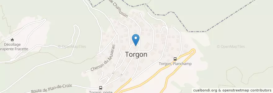 Mapa de ubicacion de Hôtel de Torgon en Switzerland, Valais/Wallis, Monthey, Vionnaz, Vouvry.