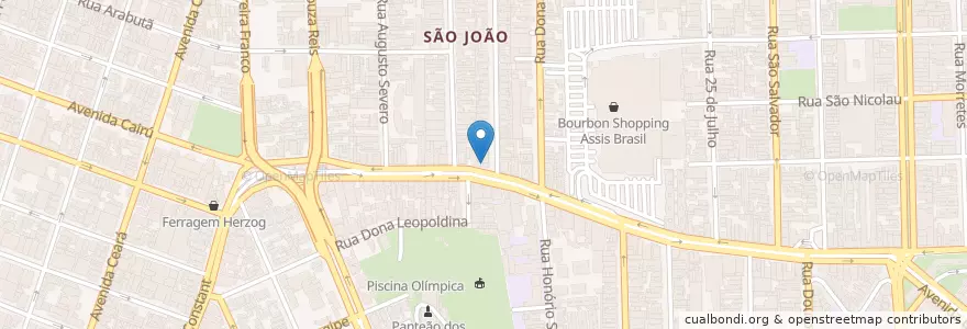 Mapa de ubicacion de Sicredi en Brazilië, Regio Zuid, Rio Grande Do Sul, Metropolitaans Regio Van Porto Alegre, Região Geográfica Intermediária De Porto Alegre, Região Geográfica Imediata De Porto Alegre, Porto Alegre.
