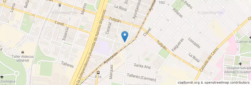 Mapa de ubicacion de Joe's en کوبا, La Habana, Cerro.