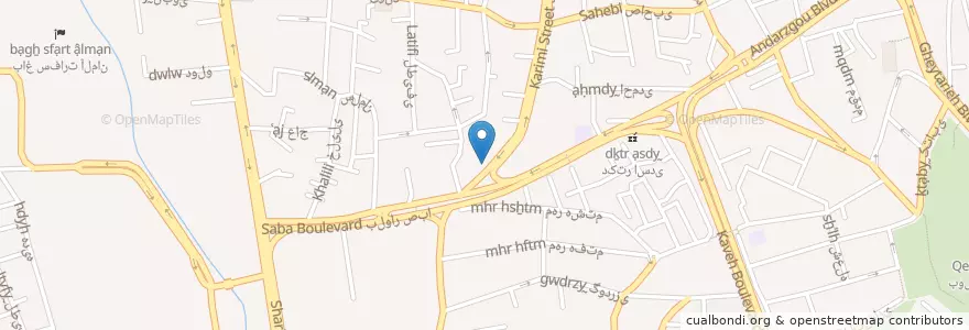 Mapa de ubicacion de بانک شهر en イラン, テヘラン, شهرستان شمیرانات, テヘラン, بخش رودبار قصران.