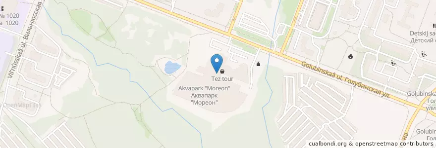Mapa de ubicacion de 7D cinema en Russia, Central Federal District, Moscow.