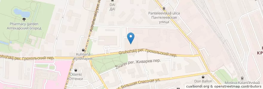 Mapa de ubicacion de Авангард en Rusland, Centraal Federaal District, Moskou, Центральный Административный Округ, Красносельский Район.