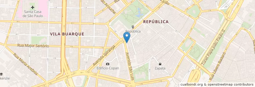 Mapa de ubicacion de Medicina Diagnóstica Lavoisier en Brazilië, Regio Zuidoost, São Paulo, Região Geográfica Intermediária De São Paulo, Região Metropolitana De São Paulo, Região Imediata De São Paulo, São Paulo.