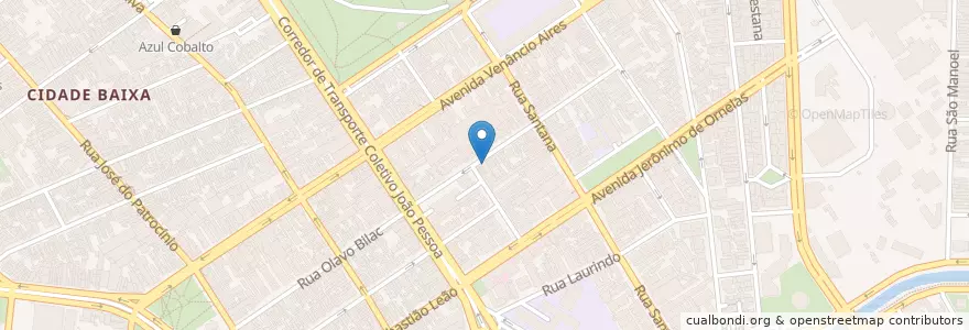 Mapa de ubicacion de Restaurante Belassaunta en Brazil, Jižní Region, Rio Grande Do Sul, Região Metropolitana De Porto Alegre, Região Geográfica Intermediária De Porto Alegre, Região Geográfica Imediata De Porto Alegre, Porto Alegre.