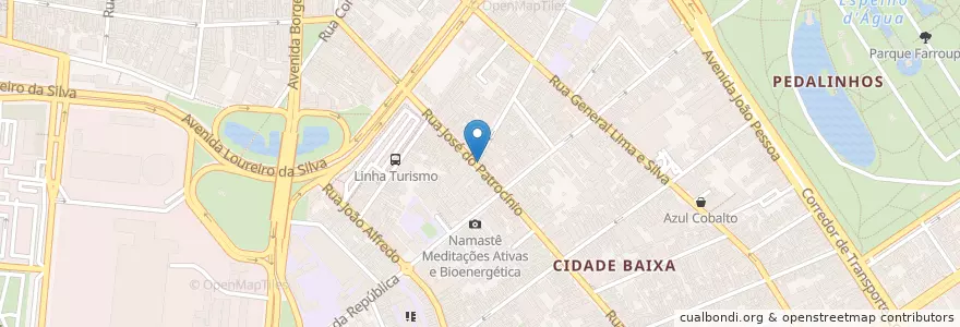 Mapa de ubicacion de Penz Bier - Das Haus en 브라질, 남부지방, 히우그란지두술, Região Metropolitana De Porto Alegre, Região Geográfica Intermediária De Porto Alegre, Região Geográfica Imediata De Porto Alegre, 포르투알레그리.