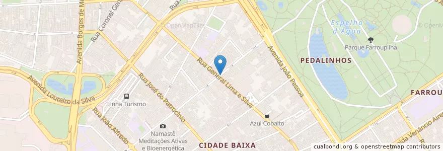 Mapa de ubicacion de Subway en 巴西, 南部, 南里奥格兰德, Região Metropolitana De Porto Alegre, Região Geográfica Intermediária De Porto Alegre, Região Geográfica Imediata De Porto Alegre, 阿雷格里港.