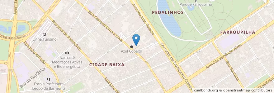 Mapa de ubicacion de Infiel - Bar de Cervejas en 巴西, 南部, 南里奥格兰德, Região Metropolitana De Porto Alegre, Região Geográfica Intermediária De Porto Alegre, Região Geográfica Imediata De Porto Alegre, 阿雷格里港.