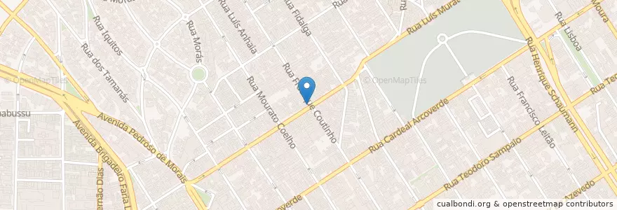 Mapa de ubicacion de Bar do Seu Zé en 巴西, 东南部, 圣保罗, Região Geográfica Intermediária De São Paulo, Região Metropolitana De São Paulo, Região Imediata De São Paulo, 聖保羅.