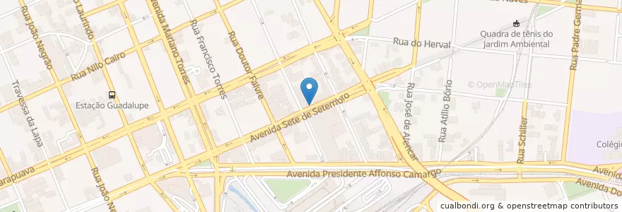Mapa de ubicacion de Jô Buffet e Restaurante en 브라질, 남부지방, 파라나, Região Geográfica Intermediária De Curitiba, Região Metropolitana De Curitiba, Microrregião De Curitiba, 쿠리치바.