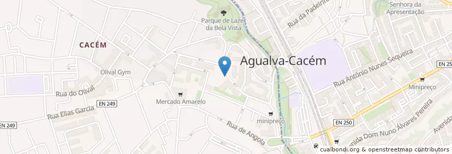 Mapa de ubicacion de ARPIAC - Academia Sénior en البرتغال, Área Metropolitana De Lisboa, Lisboa, Grande Lisboa, Sintra.