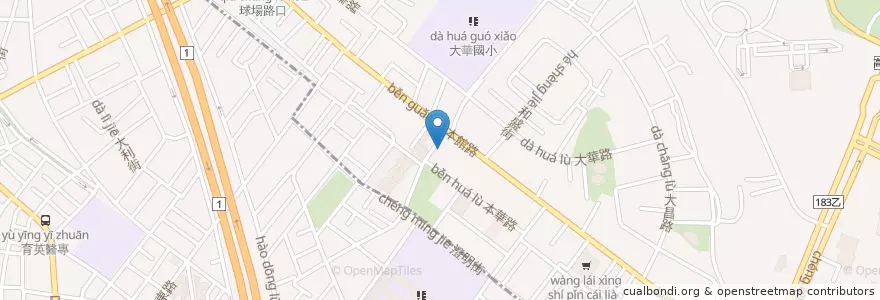 Mapa de ubicacion de 海大富海鮮粥 en Tayvan, Kaohsiung.