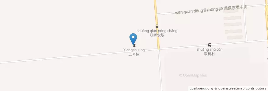 Mapa de ubicacion de 五号惊 en China, Peking, Hebei, 朝阳区 / Chaoyang.