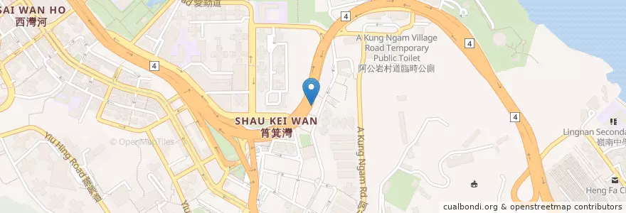 Mapa de ubicacion de 沙坦尼阿來 Delicious Station en Çin, Guangdong, Hong Kong, Hong Kong Adası, Yeni Bölgeler, 東區 Eastern District.