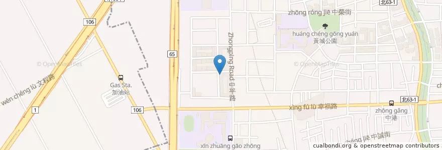 Mapa de ubicacion de 貓咪不吃魚蔬食簡餐咖啡 en 臺灣, 新北市.