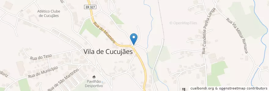 Mapa de ubicacion de O Refugio en 葡萄牙, Aveiro, 北部大區, Área Metropolitana Do Porto, Oliveira De Azeméis, Vila De Cucujães.